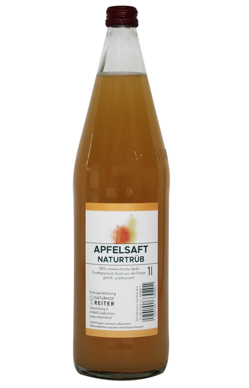 Apfelsaft naturtrüb - Naturhof Reiter